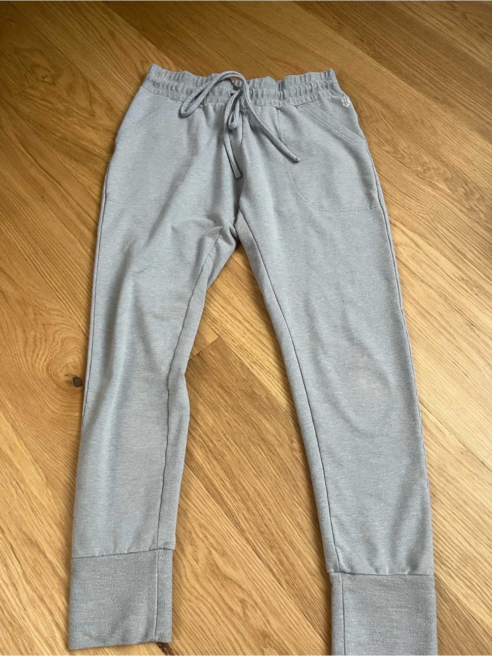Free People Movement  Gray Drawstring Jogger Pants size M